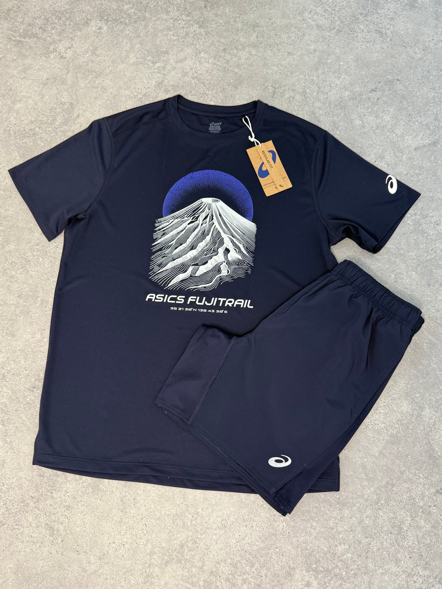 Asics Fujitrail T-Shirt & Short Set