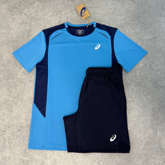 Asics Curved Seam T-Shirt & Short Set