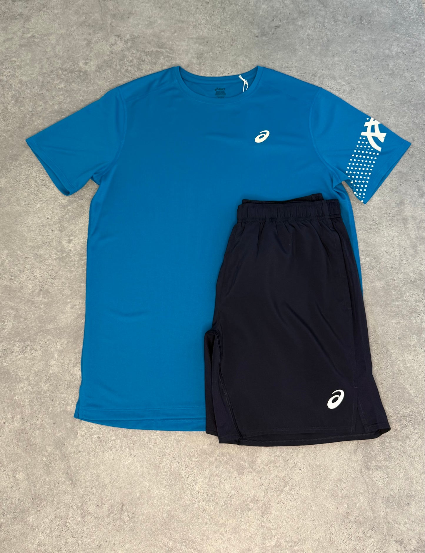 Asics Icon T-Shirt & Shorts Set